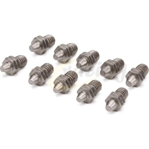 M4*0.7 Motorcycle Foot Pegs Footpegs 10Pcs Screws Bolts For KTM Honda Yamaha Kawasaki Suzuki SX SXF EXC Dirt Bike