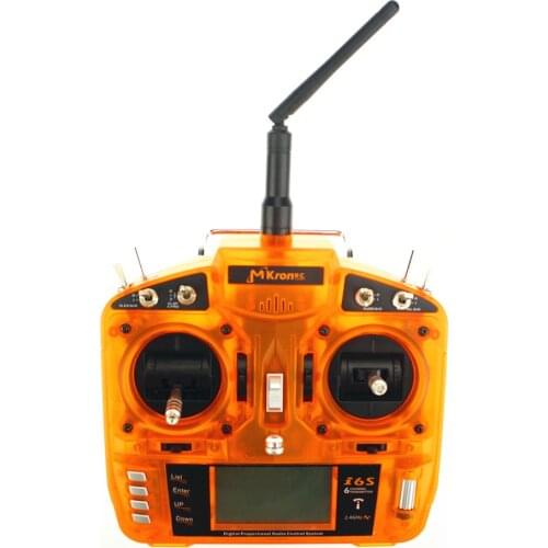 2.4GHz DSM-2 6CH RC Transmitter 3-Position Flap/Gyro Switch Compatible DX6i Radio Remote Controllerw /10 Model Memory