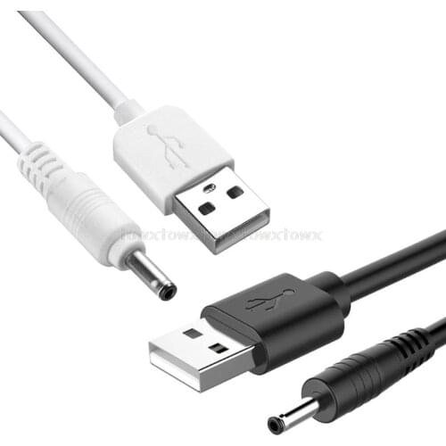 100cm USB To DC 3.5V Charging Cable Replacement Cord for Foreo Luna/Luna 2/Mini/Mini 2/Go/Luxe Facial Cleanser J20 20 Dropship