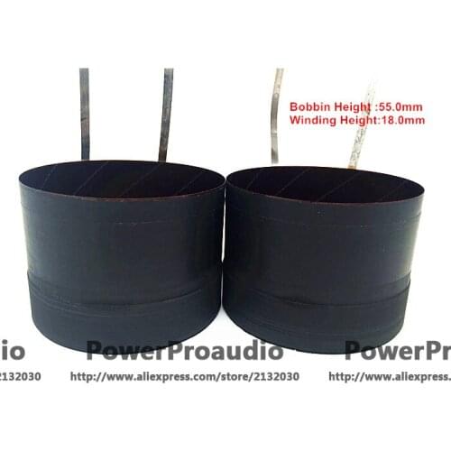 2 pcs High Quality 75.5mm woofer / loudspeaker / speaker voice coil