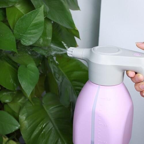 1.5L Garden Rechargeable Sprayer Handheld Electric Watering Can Household Flower Watering Device Pot Disinfection Water Spraying