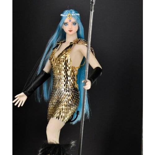 1/6 Scale Jungle Queen Armor Female Metal Armor Women Dragonscale Metal Armor For 12" Action Figures Body Doll Toy