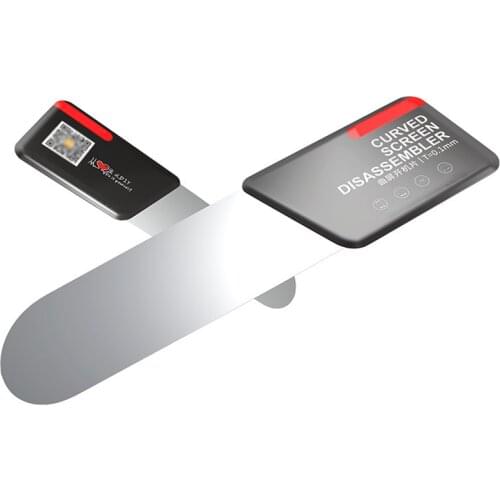 1pc Phone Curved LCD Screen Spudger Opening Pry Card Tools 0.1mm Thin Opener Flexible Mobile Phone Disassembler Steel Repair Too