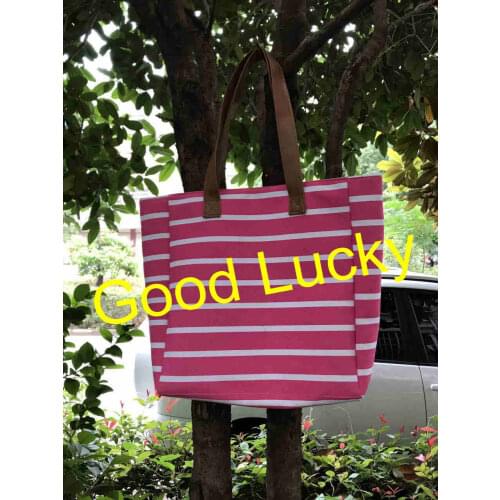 100pcs/lot free shipping High Quality Fashion Lady Canvas Beach Tote Bag