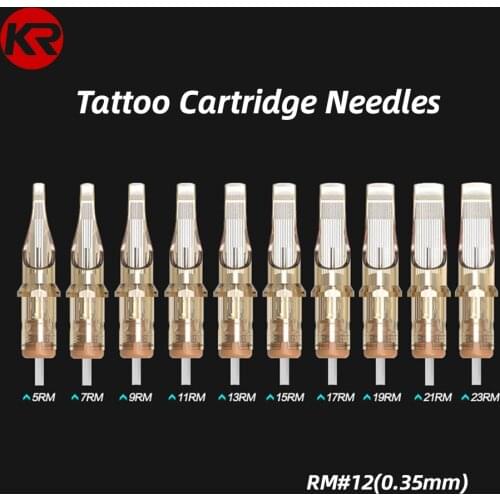Newest 20 pcs RM Disposable Tattoo Cartridge Needles Rotary Pen Sterile Needles Supply Permanent Makeup For Tattoo Artist