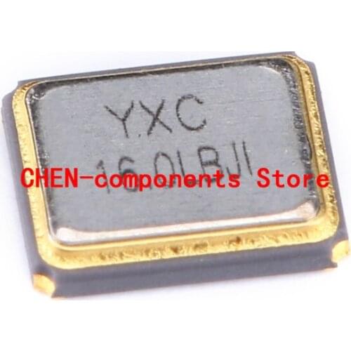 5pcs SMD passive crystal YSX321SL 16MHz 10ppm 9pF X322516MLB4SI 4 feet