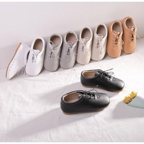 Baodao Children's Leather Shoes