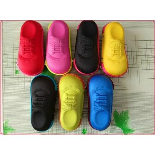 Kids cartoon sunglass eyeglass soft aseismic EVA zipper case spectacle box with zip closure