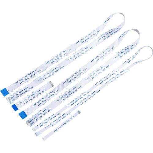 10PCS 8P Line length 6CM-40CM 10CM 15CM 20CM 25CM Flat Flexible Cable FFC FPC LCD Cable AWM 20624 80C 60V VW-1 Pitch 0.5 1.0MM