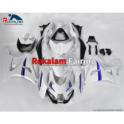 Fairing Kit For Suzuki GSXR1000 K17 2017 GSX R1000 2018 GSXR-1000 2019 Motorcycle White Fairing Kit (Injection Molding)