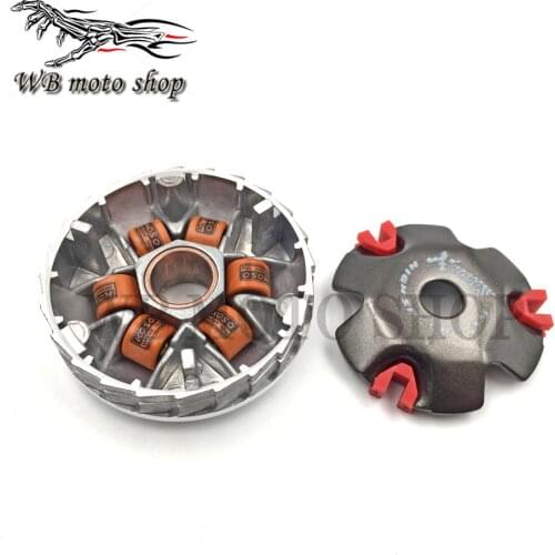 MOFO koso Racing Variator Scooter Variator Kit with Roller Weights Drive Pulley for GY6 50 80 139QMB/QMA ZX Dio 50 Scooter Moped