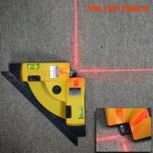 Right angle 90 degree square Laser Level, high quality laser tool, Measurement scale, infrared foot level