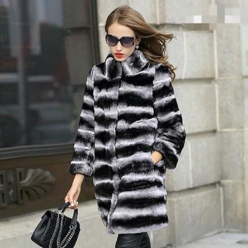 QURLMAE Transformer Fur Coats