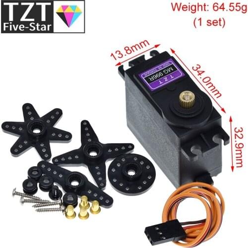 Best Price Servos Digital MG996 Servo Metal Gear for Futaba JR Car RC Model Helicopter Boat For Arduino UNO diy