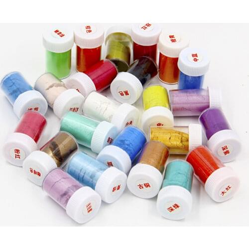Mixed Color Resin Jewelry DIY Making Craft Glowing Powder Luminous Pigment Set Crystal Epoxy Material