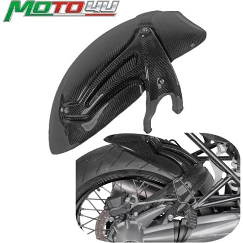 Real Carbon Motorcycle Rear Fender Mudguard Tire Hugger Fender Gloss For BMW R NINE T R NineT r9t 2014 2015 2016 2017 2018 2019