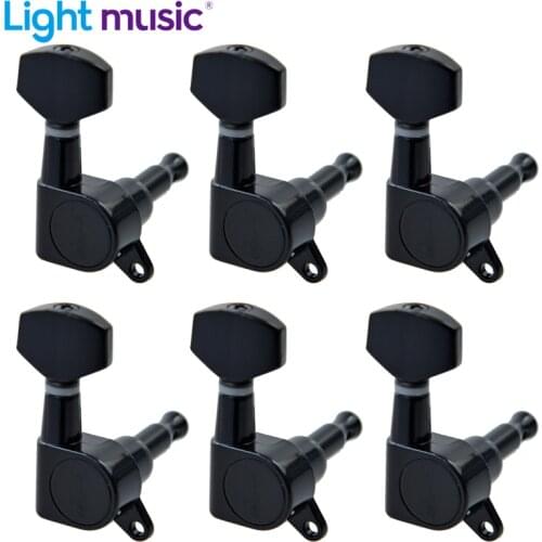 Guitar Sealed Small Peg Tuning Pegs Tuners Machine Heads For Acoustic Electric Guitar Guitar Parts 1 set of 6pcs