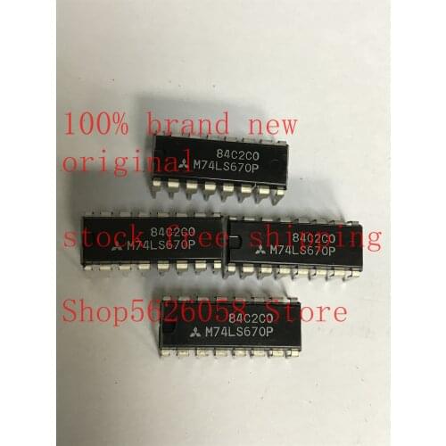 M74LS670P DIP16 100% new original freeshipping 10PCS-500PCS/LOT STOCK