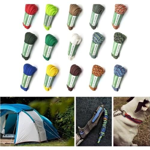 31 Meters Dia.4mm 7 Cores Braided Rope For Weaving Bracelets,Fixing tents, Drying Clothes, Slingshot Handles, Backpack Decor