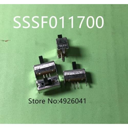 5PCS SSSF011700 large universal vertical toggle switch 3 feet 2 files with bracket sliding