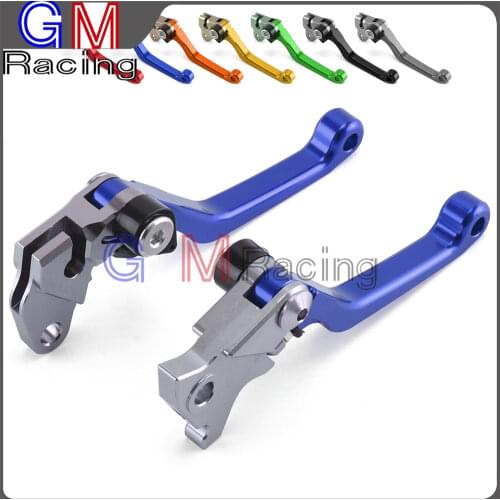 Motorcycle CNC Billet Pivot Foldable Brake Clutch Levers For YAMAHA WR250R WR250X TTR250 SEROW225 SEROW250 DT230 TRICKER XT250X