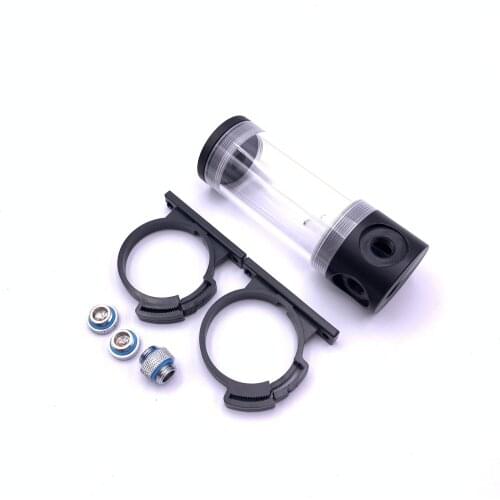 Computer Water-cooled Transparent Cylindrical Water Tank 11, 14, 19, 24, 30CM Long Tank Acrylic Water Tank