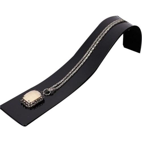 50%HOT Acrylic Bracelet Necklace Jewelry Display Stand Prop Show Rack Holder Organizer