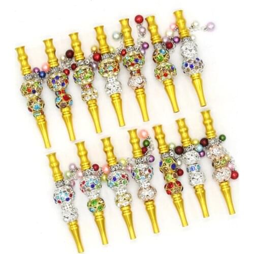 Cigarette Holders Hookah Mouthpiece Tips Blunt Holder Many Pattern Women Jewel Male Creative Filter Cigarette Mouth Tips