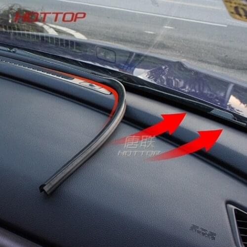 Rubber Anti-Noise Soundproof Dustproof Car Dashboard Windshield Sealing Strips For Honda Accord Sedan 10th 2018 2019