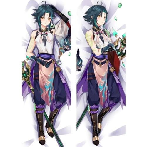 New Design Game Genshin Impact Dakimakura Pillow Case Kinsen Hugging Body Cosplay