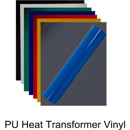 SUNICE 10 Color to Choice 25*30cm PU Heat Transfer Vinyl Film Use for Clothing Iron on Fabric DIY Gift Stronger