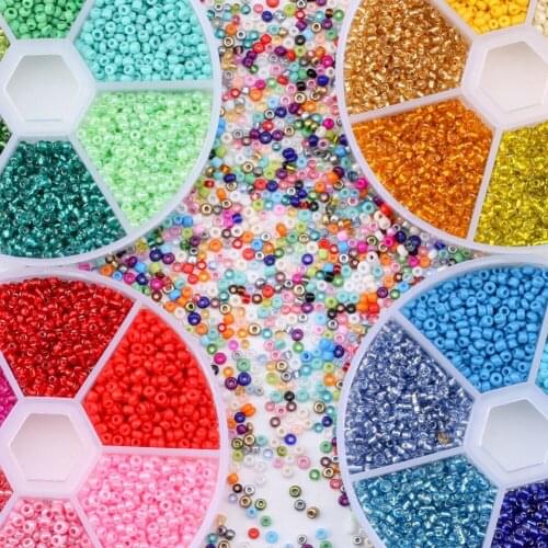 2mm Round Multi Color With Hole glass Imitation pearl beads beads For DIY Scrapbook Decoration Crafts Making Jewelry Making