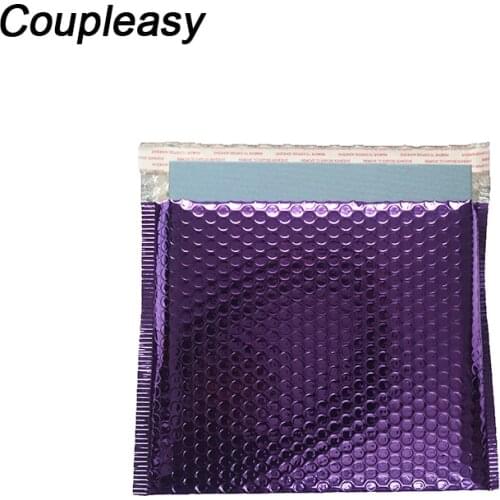 4 Sizes Waterproof Bubble Mailer Self Seal Adhesive Shipping Mailing Bag Purple Bubble Envelope Postal Courier Mailbag 30Pcs