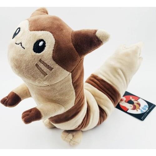 47cm Pokemon Furret Cute Animal Cartoon Doll Kids Birthday Gifts Plush Nano Character Toys