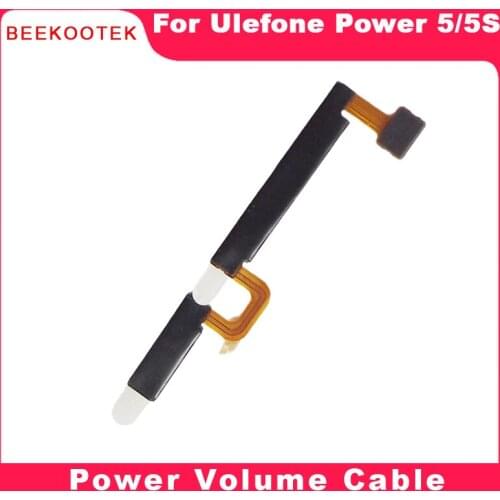 BEEKOOTEK New Original Ulefone power 5 power volume up/down button flex cable FPC for Ulefone power 5S smart phone