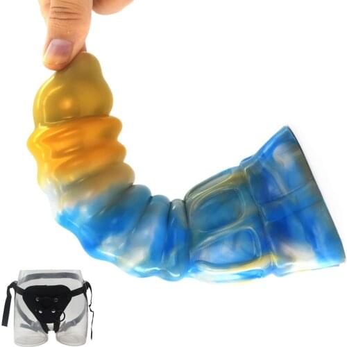 Big Long Anal Dildo Butt Plug Anus Beads Dilator Prostate Massager Masturbator Sex Toys For Men Women Gay SM Anal Sex Products