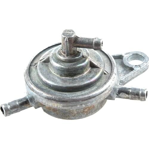 Gas Vacuum Fuel Pump Valve Petcock 50cc 125cc 150cc ATV Go-Kart Scooter Moped Grey