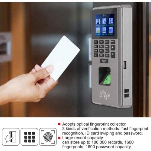 Newest Fingerprint Access Control, Sturdy Wear-Resistant Employee Checking-in for Professional Use for Factory for Enterprises