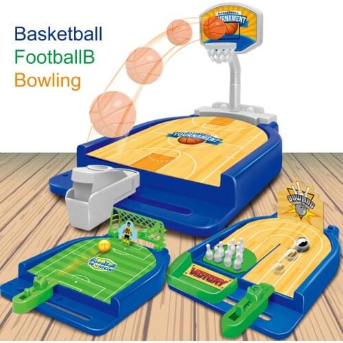 Mini Basketball Game Childrens Entertainment Parent-child Interaction Catapult Basketball Football Shooting Game Toy For Child