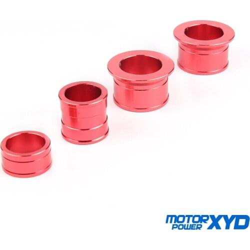 Motorcycle Billet Front&Rear Wheel Hub Spacers Fit For HONDA CR125 CR250R CRF250R CRF250X CRF450R CRF450X Dirt Bike