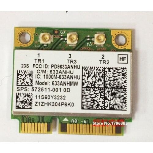 SSEA Wholesale New For Intel Ultimate-N 6300 AGN 633ANHMW Wireless-N Wifi Card Lenovo Thinkpad T420i T420S T410 X201 T510