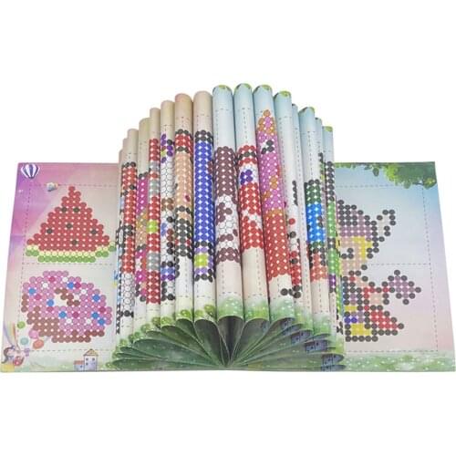 Perler Study manual Bead 5mm drawing pattern Atlas Hama beads Tool book Iron 3D Puzzle DIY Kids Creative Handmade Craft Toy Gift