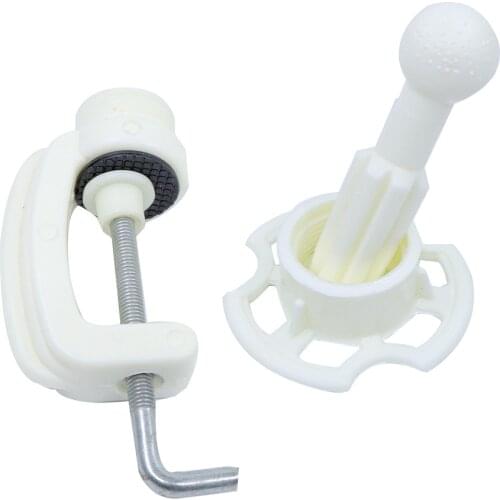 Mini White Adjustable Mannequin Holder Wigs Stand For Mannequin Head Manik Hair Training Model Hairdressers Salon Styling Tools