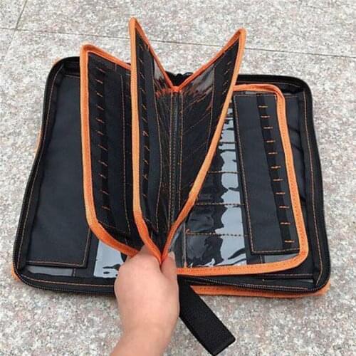 LISHI 2 in 1 Tool 50 loaded Bag Special Carry Bag Case Locksmith Tools Storage Bag Durable For Lishi Tool