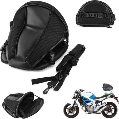 Motorcycle Saddlebag Tail Bag Rear Back Bag Seat Sports Carry Bag Waterproof Motorbike Bike Luggage Saddle Bag High Quality