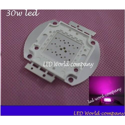 30w COB grow light ,full spectrum led grow chip with 380nm`730nm for 5pcs