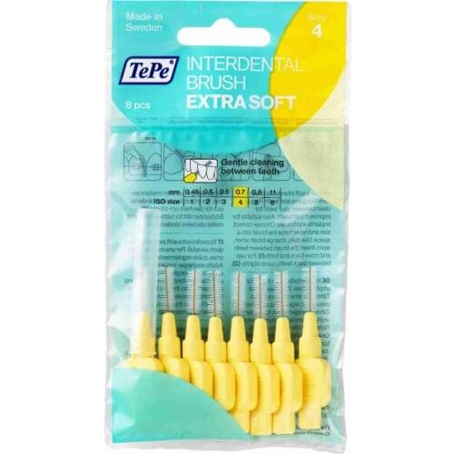 Crest Teeth Interdental Brush Extra Soft 0.7mm 8 Pcs