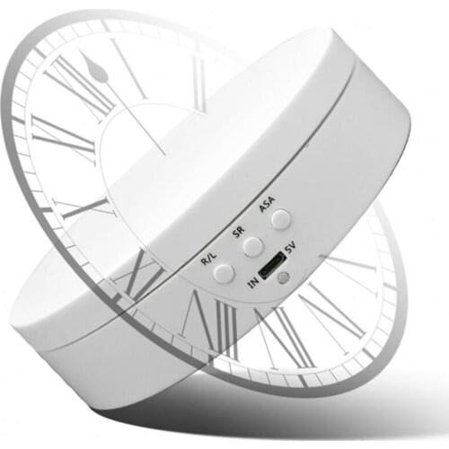 Electric Rotating Turntable Mirrored Display Turntable Display Bases Plastic