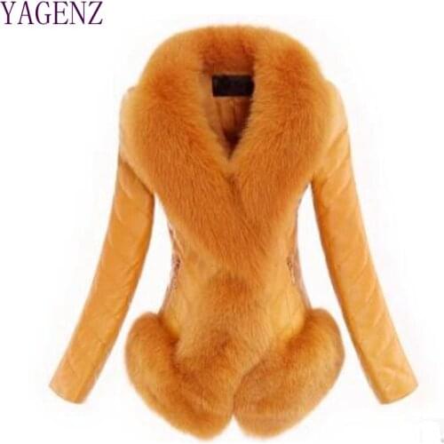 Женские кожаные куртки YAGENZ China At AliExpress