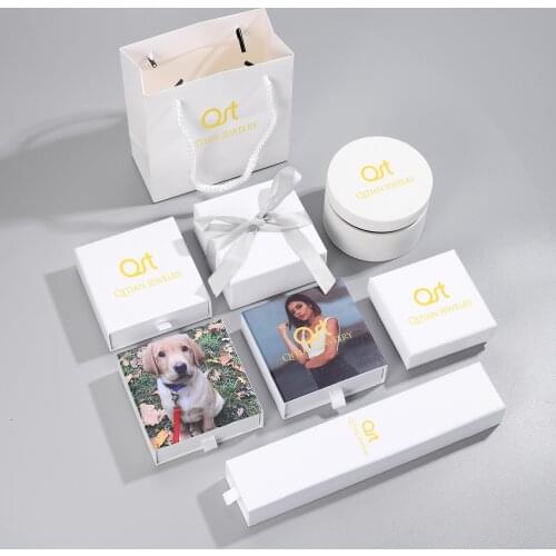 Qitian Customzied Packages Box For Dropshipping GIft Bags New Top Quality Simple Jewelry Sets